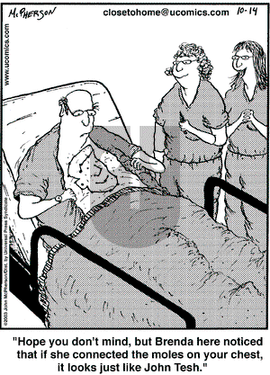 Close to Home on Wednesday June 16, 2004 Comic Strip