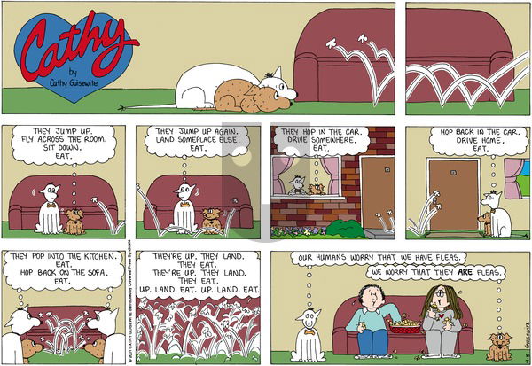 Cathy Classics on Sunday April 8, 2012 Comic Strip