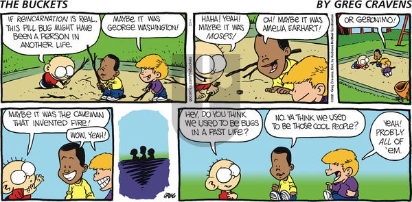 The Buckets on Sunday April 11, 2021 Comic Strip
