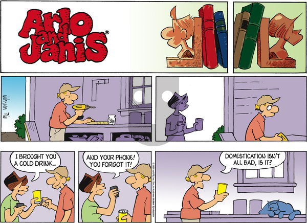 Arlo and Janis on Sunday July 18, 2021 Comic Strip