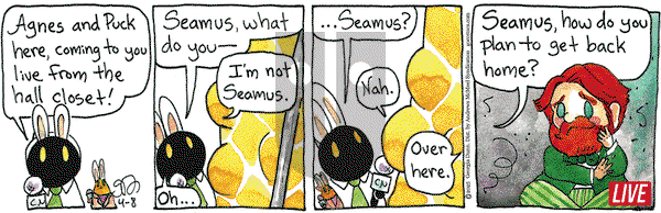 Breaking Cat News on Tuesday April 8, 2025 Comic Strip