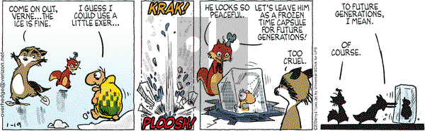 Over the Hedge on Saturday January 19, 2013 Comic Strip