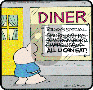 Ziggy on Tuesday July 12, 2016 Comic Strip