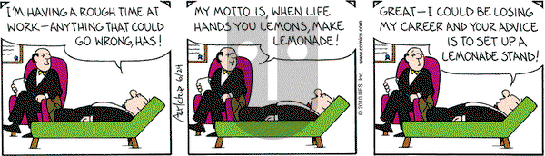 The Born Loser on Thursday June 24, 2010 Comic Strip