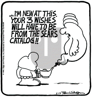 Ziggy on Friday June 19, 1992 Comic Strip