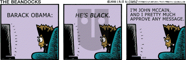 La Cucaracha on Friday October 3, 2008 Comic Strip