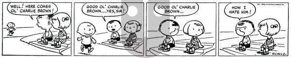 Peanuts - Monday October 2, 1950 Comic Strip