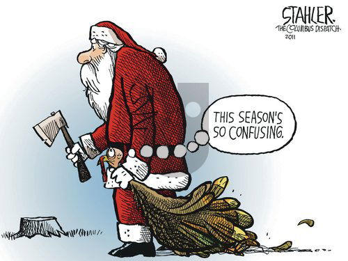 Jeff Stahler on Sunday November 20, 2011 Comic Strip