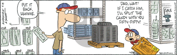 Baby Blues on Saturday April 19, 2014 Comic Strip