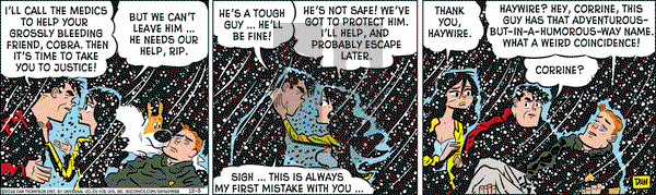 Rip Haywire - Monday December 5, 2016 Comic Strip