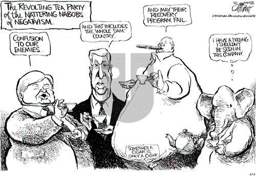 Pat Oliphant on Tuesday April 14, 2009 Comic Strip