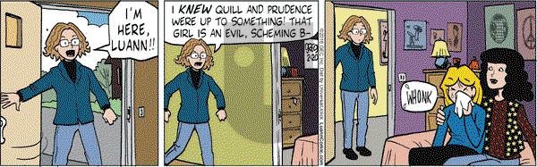 Luann on Saturday February 20, 2016 Comic Strip