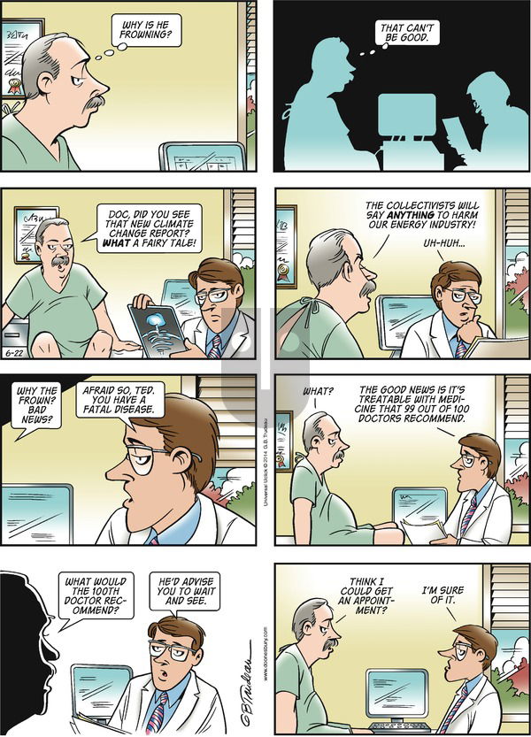 Doonesbury - Sunday June 22, 2014 Comic Strip
