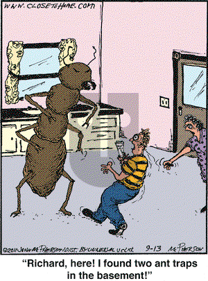 Close to Home on Tuesday September 13, 2011 Comic Strip