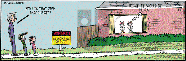 Grand Avenue on Saturday March 19, 2016 Comic Strip