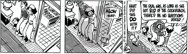 Rose is Rose on Saturday January 21, 1995 Comic Strip