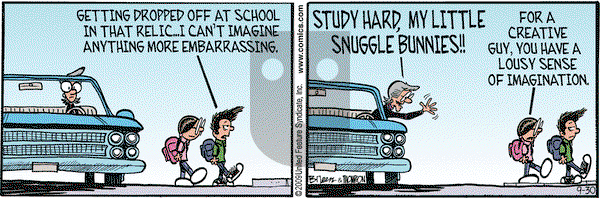 Grand Avenue on Wednesday September 30, 2009 Comic Strip