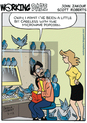 Working Daze on Thursday March 12, 2009 Comic Strip