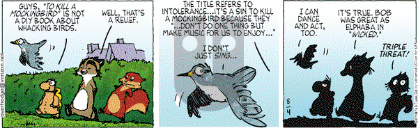 Over the Hedge on Tuesday August 4, 2015 Comic Strip