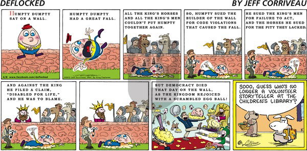 DeFlocked - Sunday April 8, 2012 Comic Strip