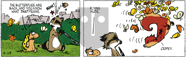 Over the Hedge on Monday April 29, 2013 Comic Strip