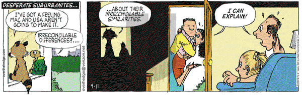 Over the Hedge on Wednesday April 11, 2007 Comic Strip