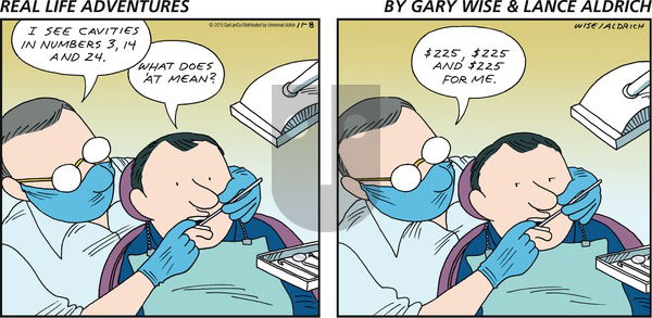 Real Life Adventures on Sunday November 8, 2015 Comic Strip