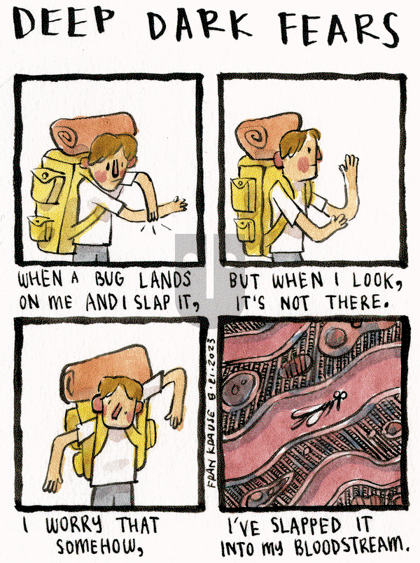 Deep Dark Fears on Monday February 19, 2024 Comic Strip