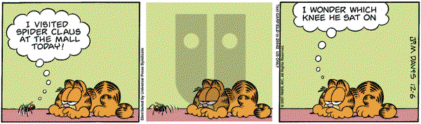 Garfield on Thursday December 6, 2007 Comic Strip