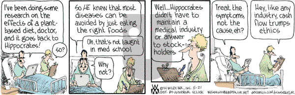 Non Sequitur on Friday November 21, 2014 Comic Strip