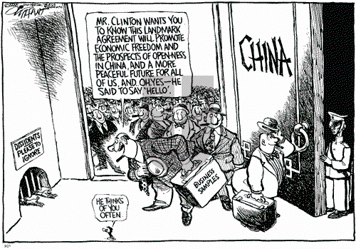 Pat Oliphant on Thursday October 12, 2000 Comic Strip