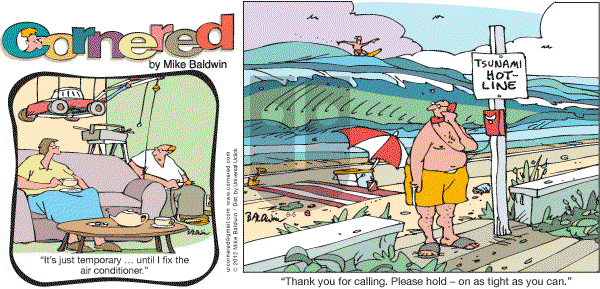 Cornered - Sunday August 5, 2012 Comic Strip