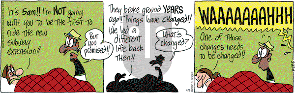 The Knight Life on Tuesday April 3, 2012 Comic Strip