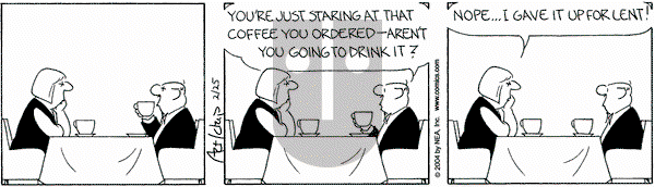 The Born Loser on Wednesday February 25, 2004 Comic Strip