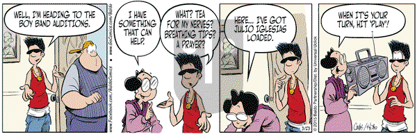Baldo on Monday March 23, 2015 Comic Strip