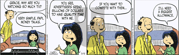Baldo on Monday March 12, 2007 Comic Strip