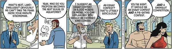 Alley Oop - Friday March 24, 2023 Comic Strip