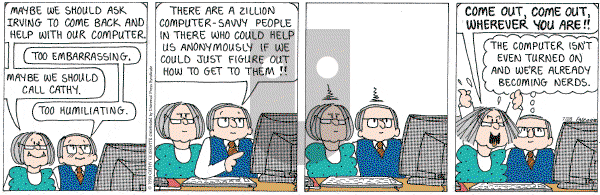 Cathy Classics - Wednesday July 28, 2004 Comic Strip