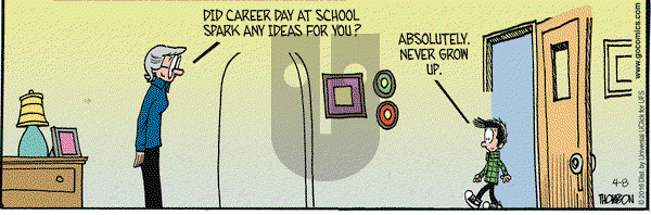 Grand Avenue on Friday April 8, 2016 Comic Strip