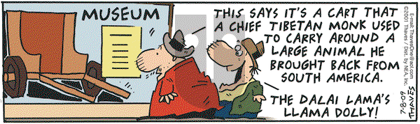 Frank and Ernest on Wednesday July 8, 2009 Comic Strip