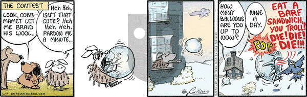 DeFlocked on Saturday January 7, 2012 Comic Strip