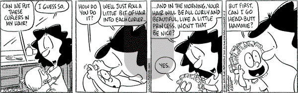 Baby Blues on Tuesday April 3, 2001 Comic Strip