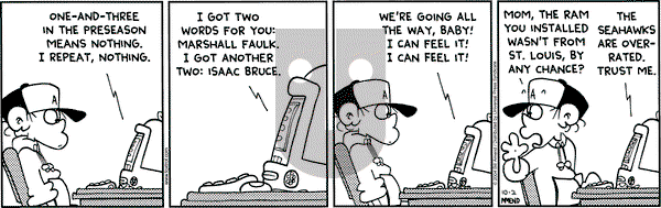 FoxTrot - Saturday October 2, 2004 Comic Strip