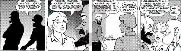Alley Oop on Tuesday October 21, 2003 Comic Strip
