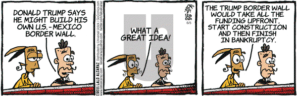 La Cucaracha - Friday June 5, 2015 Comic Strip
