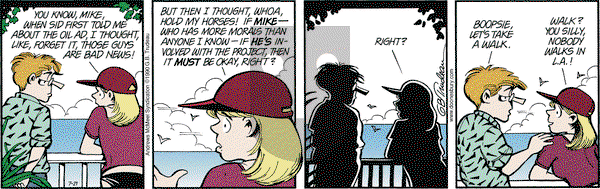 Doonesbury on Saturday July 21, 2018 Comic Strip
