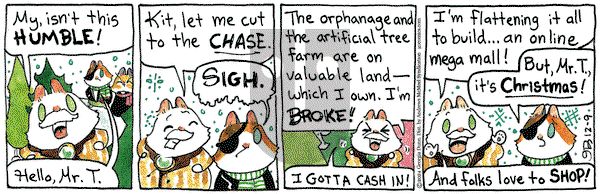 Breaking Cat News - Monday December 9, 2024 Comic Strip