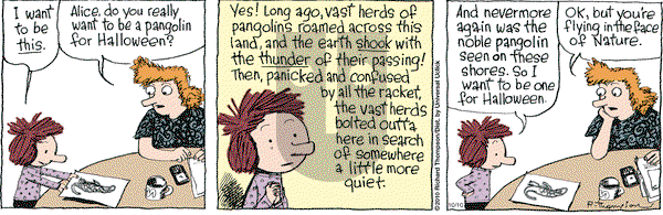 Cul de Sac on Saturday October 10, 2015 Comic Strip
