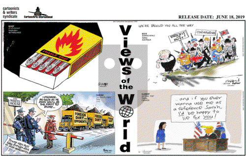 Views of the World on Tuesday June 18, 2019 Comic Strip