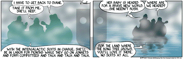 9 Chickweed Lane on Friday August 19, 2011 Comic Strip